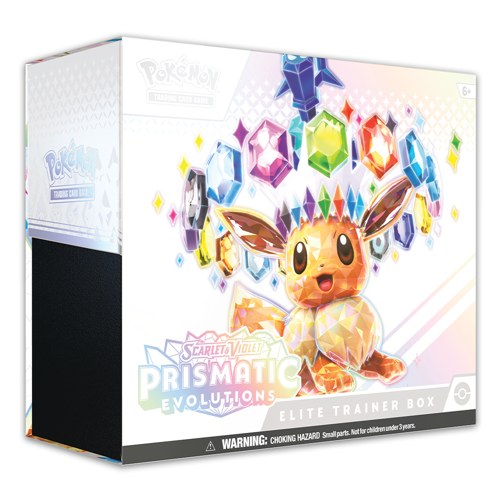 Pokemon TCG Scarlet and Violet Prismatic Evolutions Elite Trainer Box English